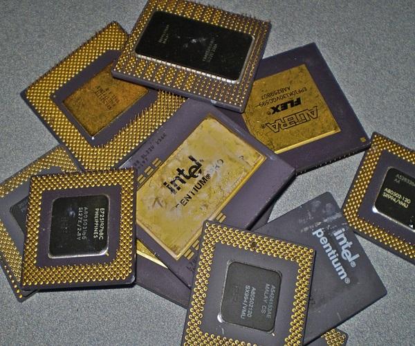 ضایعات الکترونیکی پردازنده های CPU
